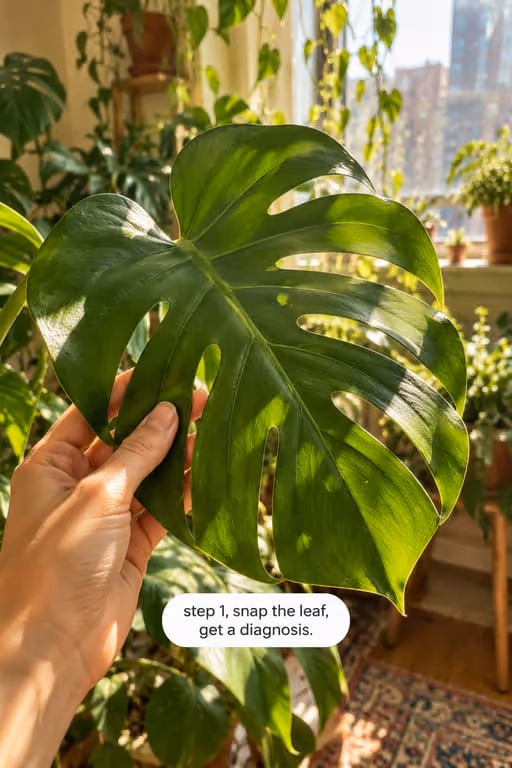Plantly slideshow, slide 2 of 3: AI plant care
